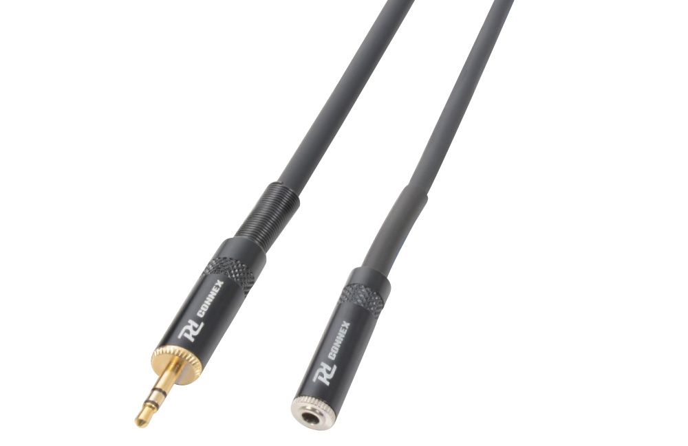 CX90 Cable 3.5mm Stereo Male - 3.5mm Stereo Female  Black