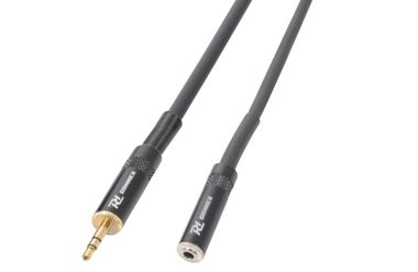 CX90 Cable 3.5mm Stereo Male - 3.5mm Stereo Female  Black