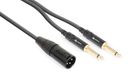 CX56-1 Cable XLR Male - 2x 6.3 Mono 1.5m