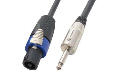 CX27 Speaker cable NL2 - 6.3mm 1,5mm2  Black