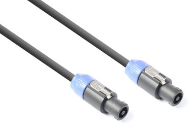 CX26 Speaker cable (2,5mm2) with NL2 connectors  Black