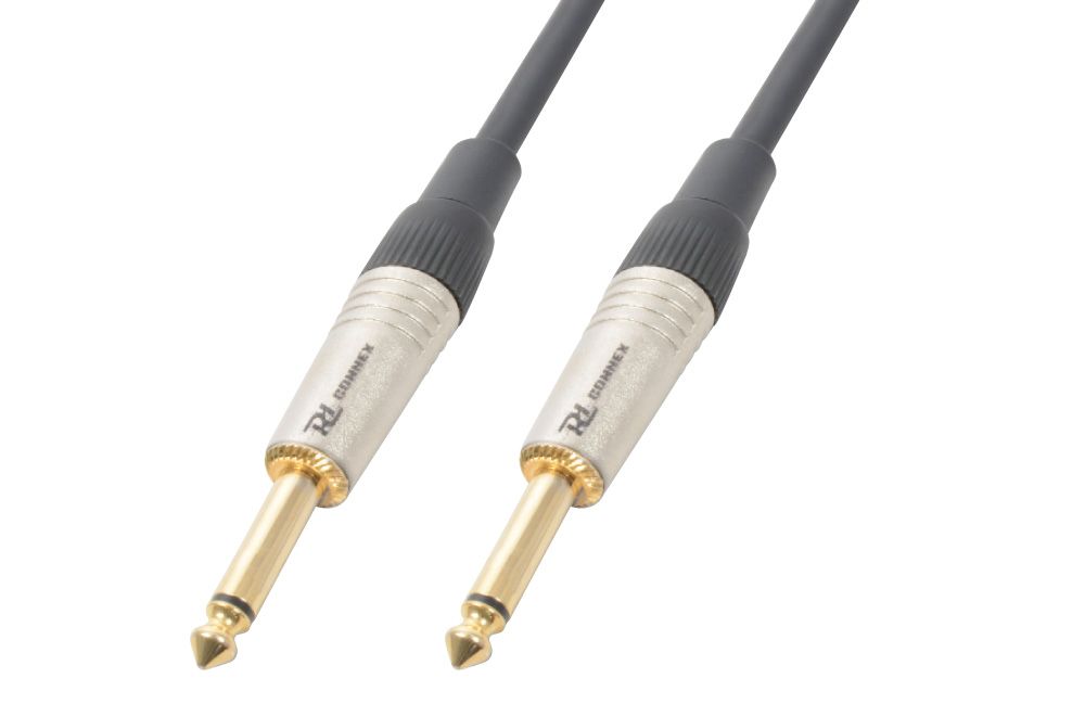 CX116 Guitar Cable 6.3 Mono - 6.3 Mono  Black