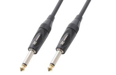CX118 Guitar Cable 6.3 Mono - 6.3 Mono  Black