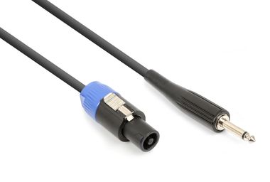 CX305 Speaker cable NL2-6.3m  Black