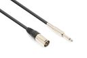 CX312-8 Cable XLR Male-6.3 Mono (8m)