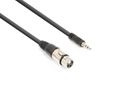 CX320-05 Cable XLR Female-3.5 Stereo (0.5m)
