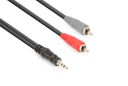 CX334-1 Cable 3.5mm Stereo- 2x RCA Male 1.5m