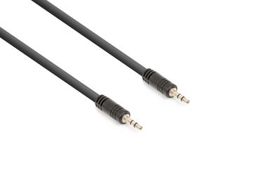 CX336 Cable 3.5mm Stereo Male - 3.5mm Stereo Male  Black