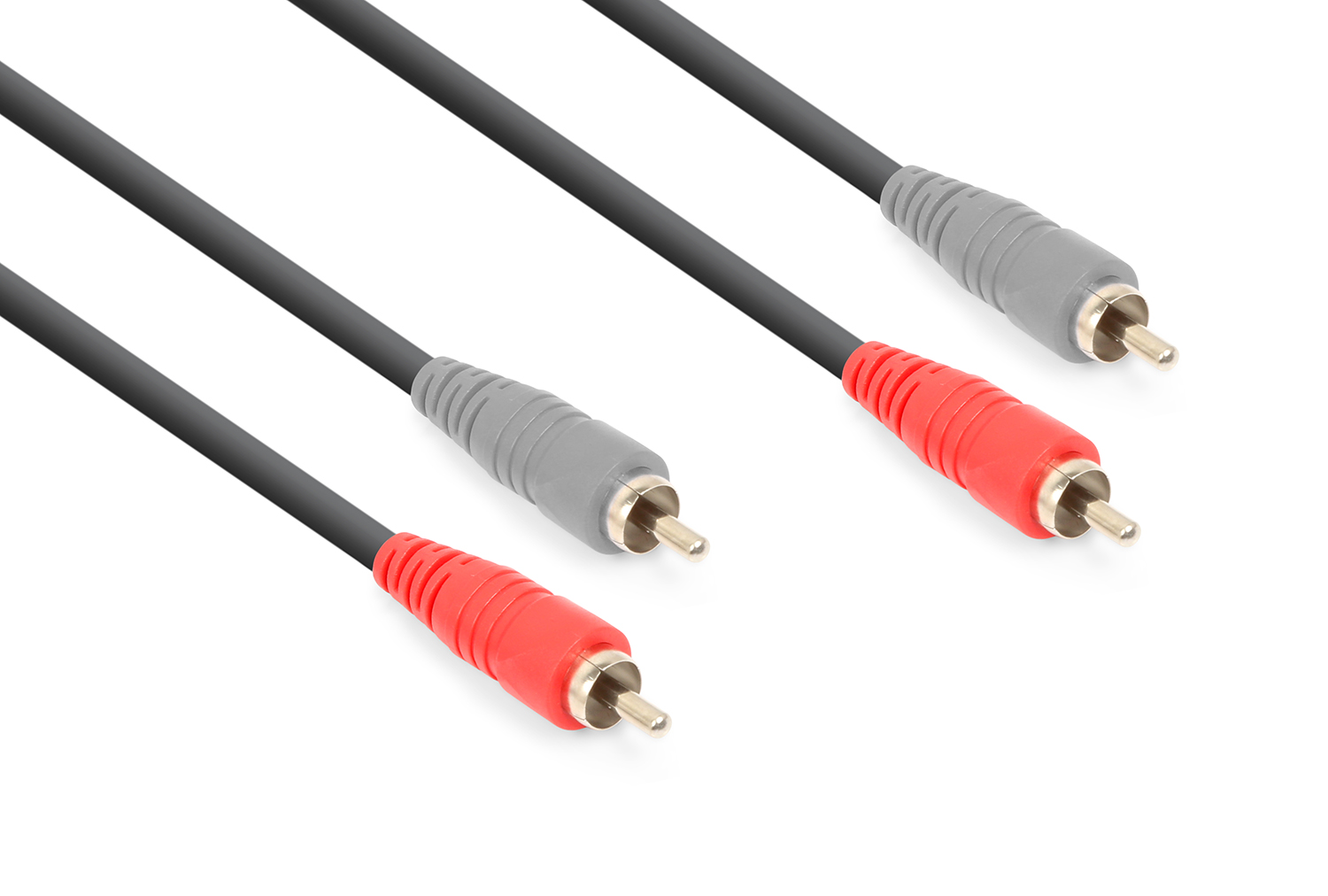 CX340 Cable 2x RCA Male - 2x RCA Male Black