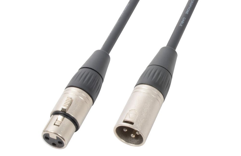 CX100 DMX Cable XLR Male - XLR Female  Black