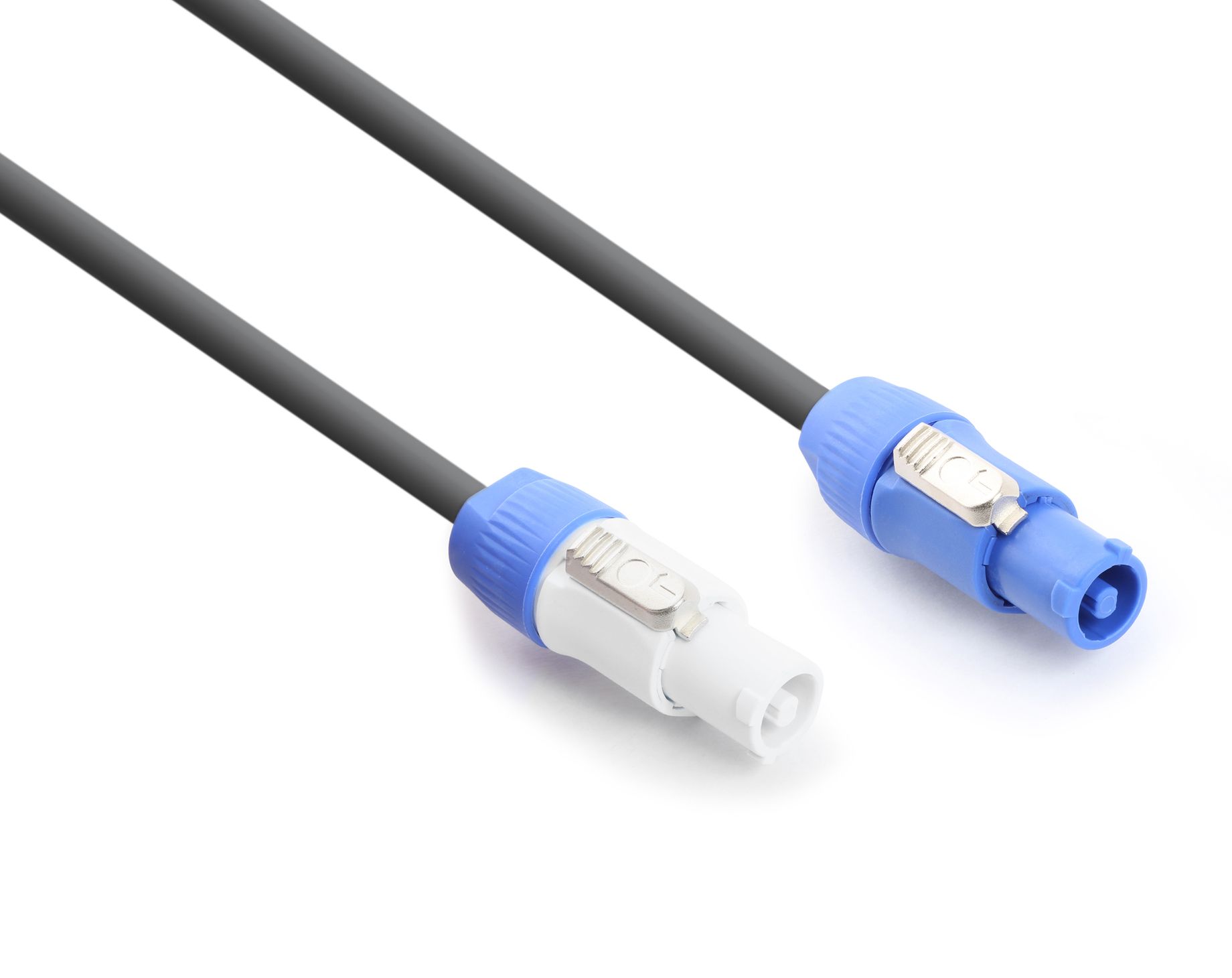 CX15 Powerconnector extension cable M-F  Black