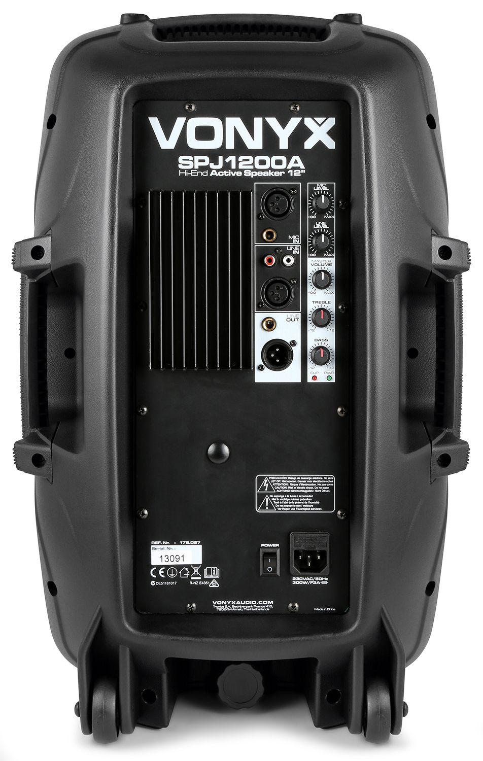 SPJ-1200A Hi-End Active Speaker 12" 600W