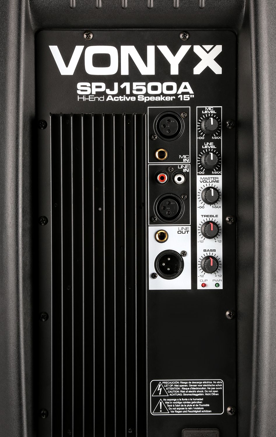 SPJ-1500A Hi-End Active Speaker 15" 800W