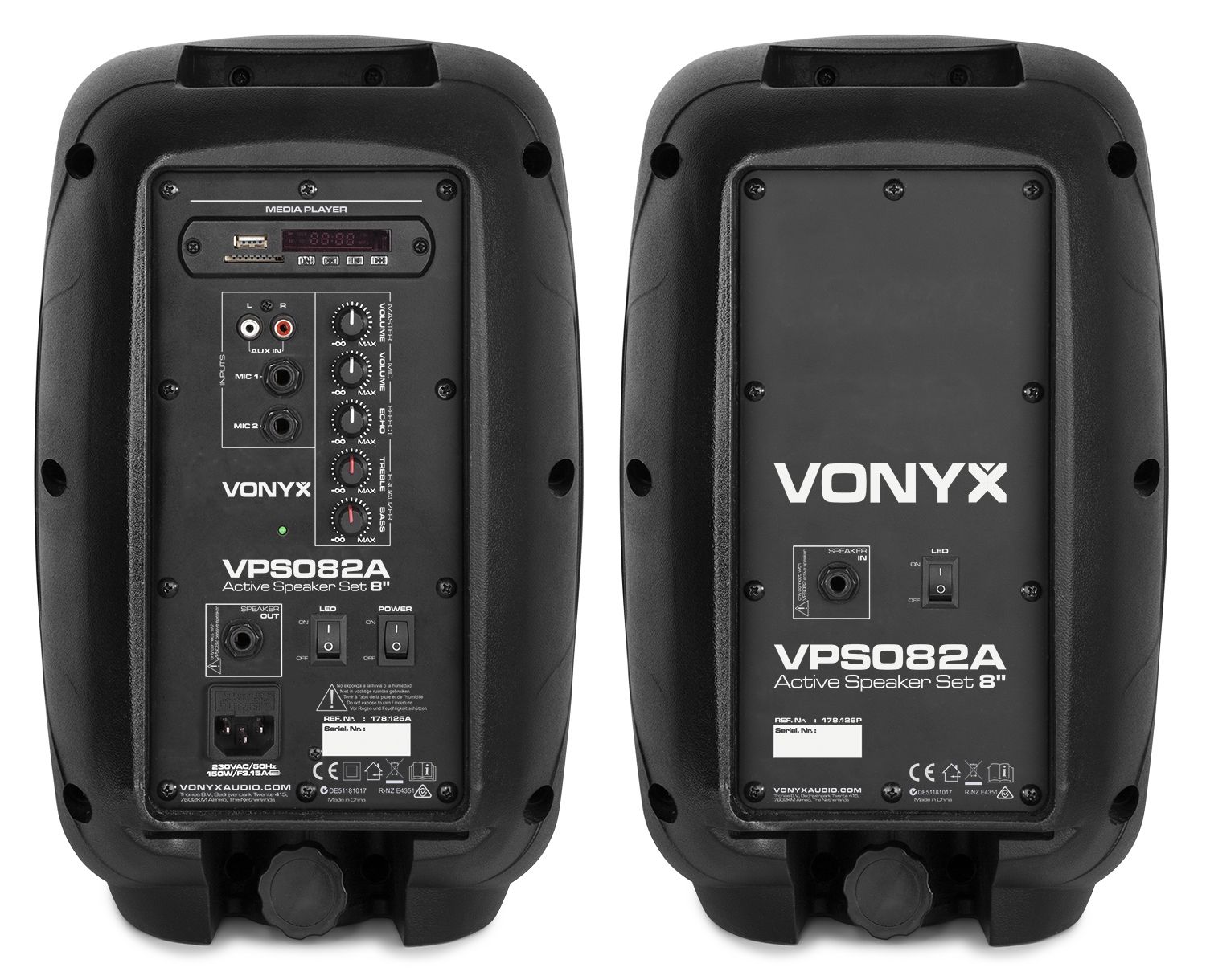 VPS082A Plug & Play 400W Speaker Set