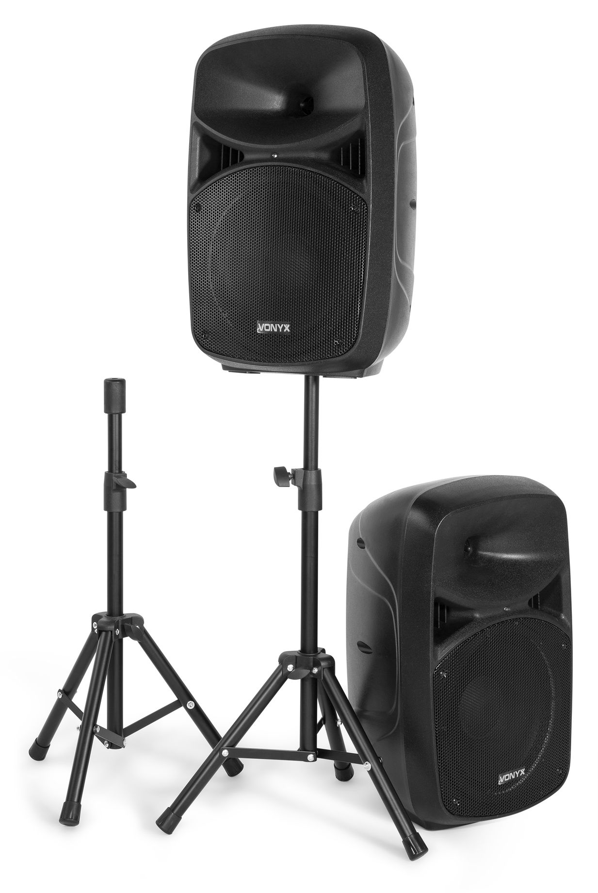 VPS102A Plug & Play 600W Speaker Set with Stands