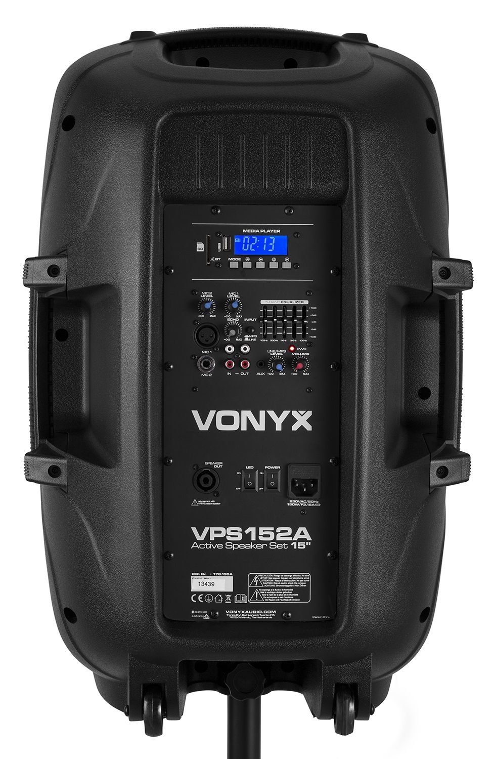 VPS152A Plug & Play 1000W Speaker Set with Stands