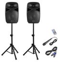 VPS152A Plug & Play 1000W Speaker Set with Stands