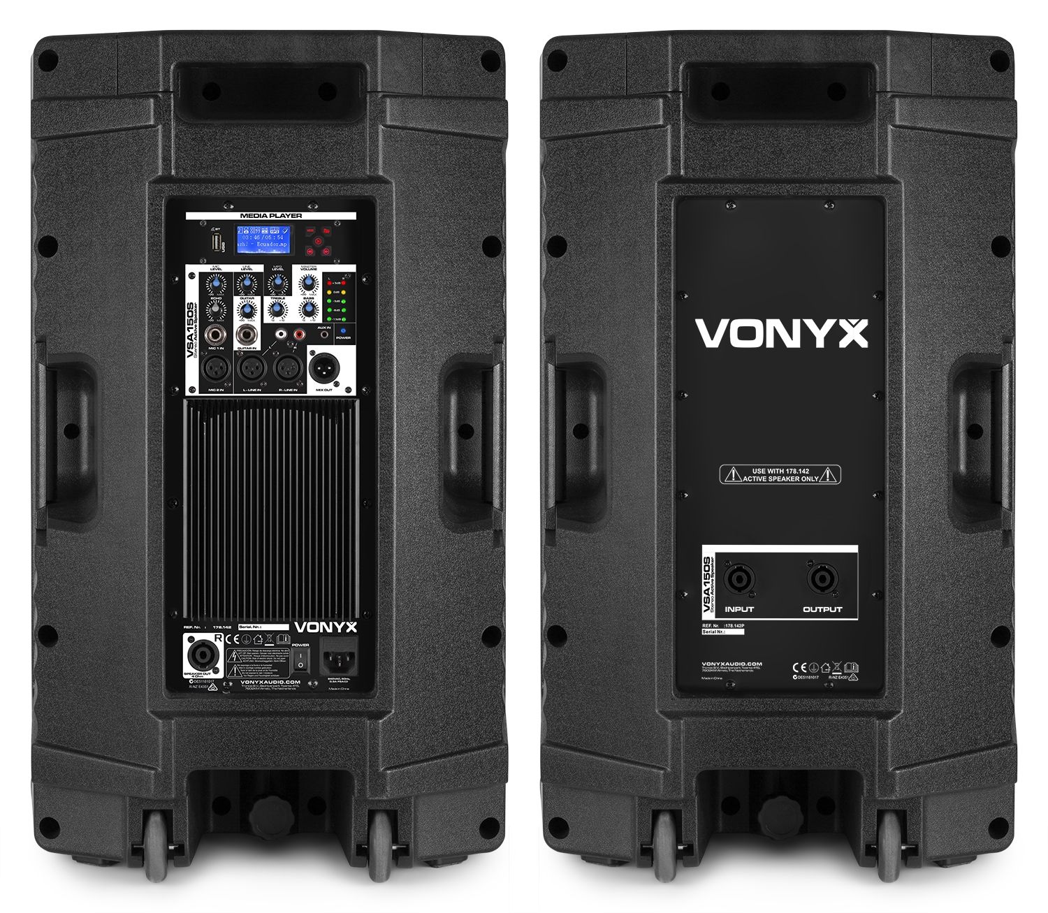 VSA150S Active Stereo Speaker Set 15"