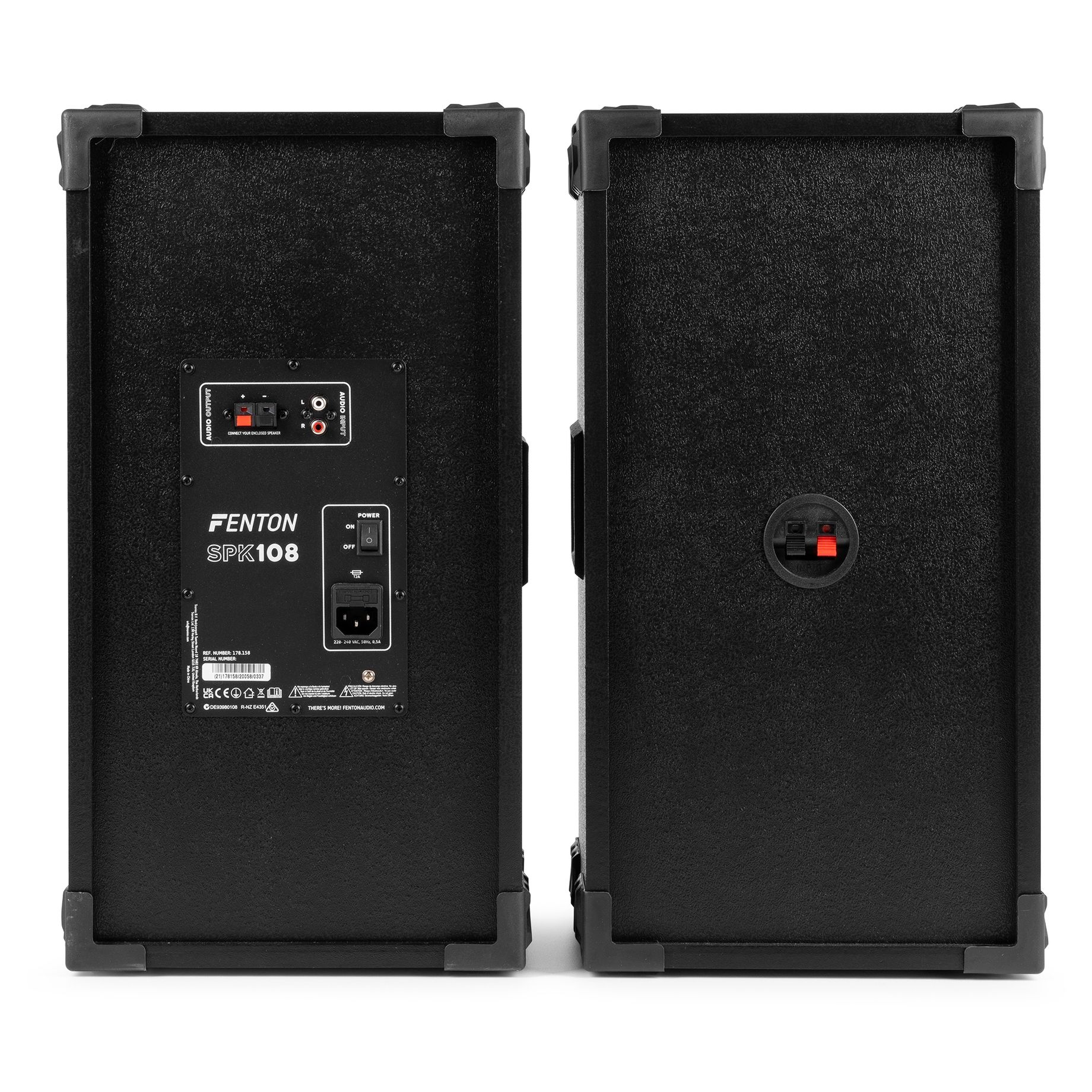SPK-108 PA Active Speaker Set 8” BT