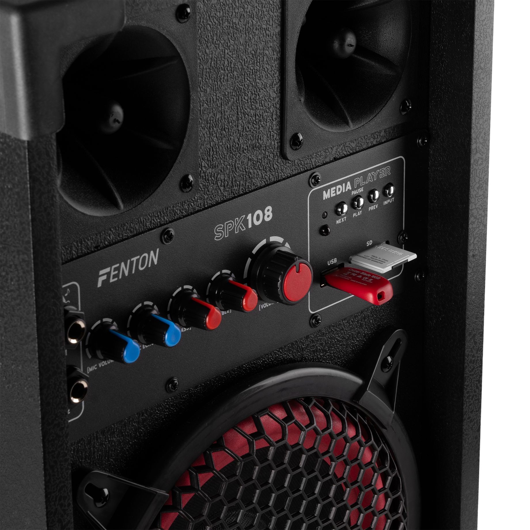 SPK-108 PA Active Speaker Set 8” BT