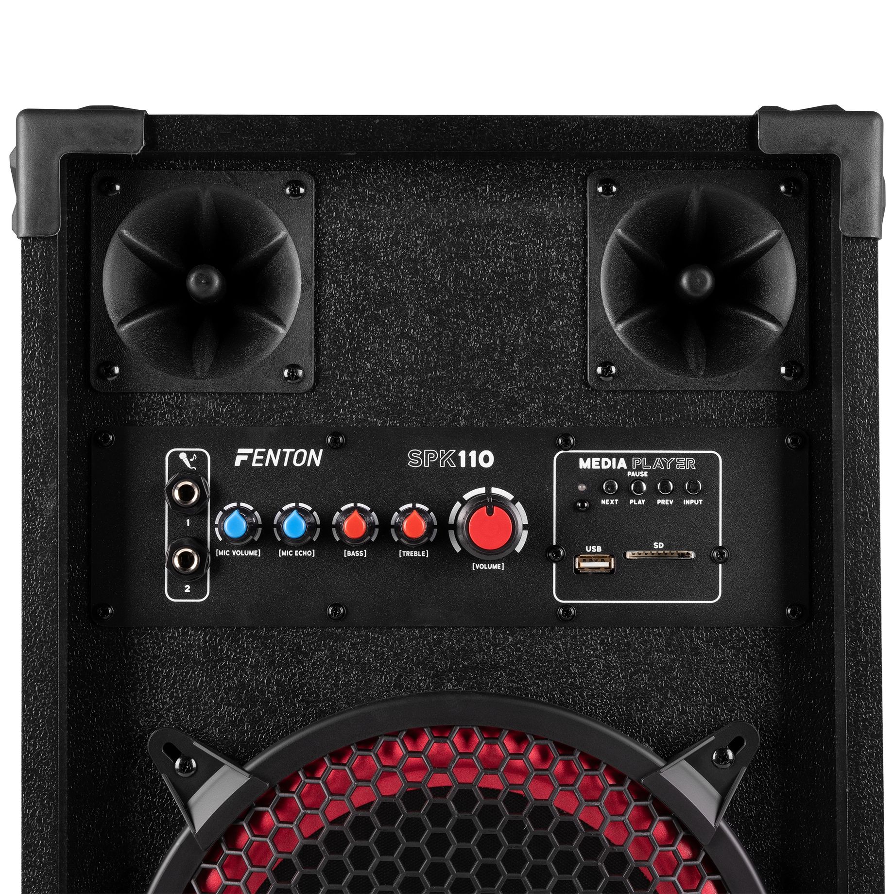 SPK-110 PA Active Speaker Set 10” BT