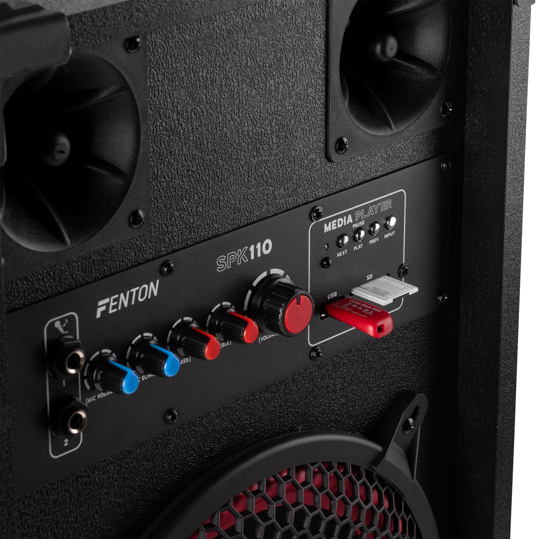 SPK-110 PA Active Speaker Set 10” BT
