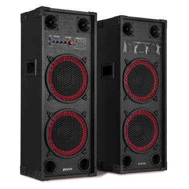 SPK-210 PA Active Speaker Set 2 x 10” BT