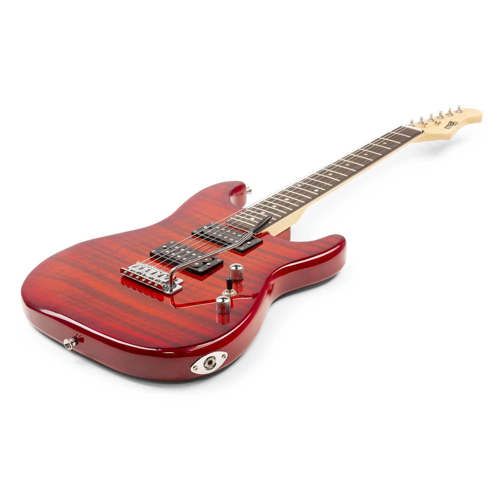 GigKit Electric Guitar Pack Quilted Style Dark Red