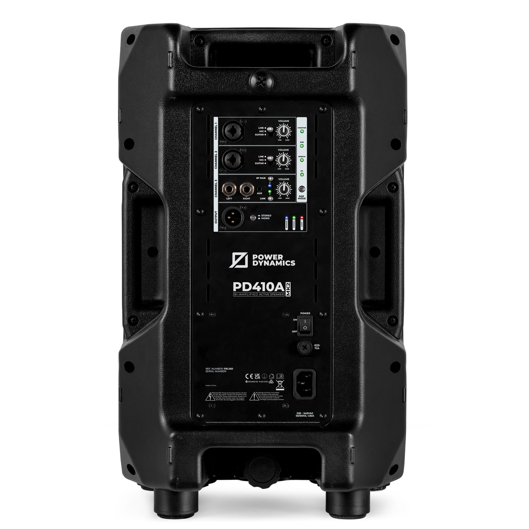 PD410A BI-Amplified Active Speaker 10" 800W