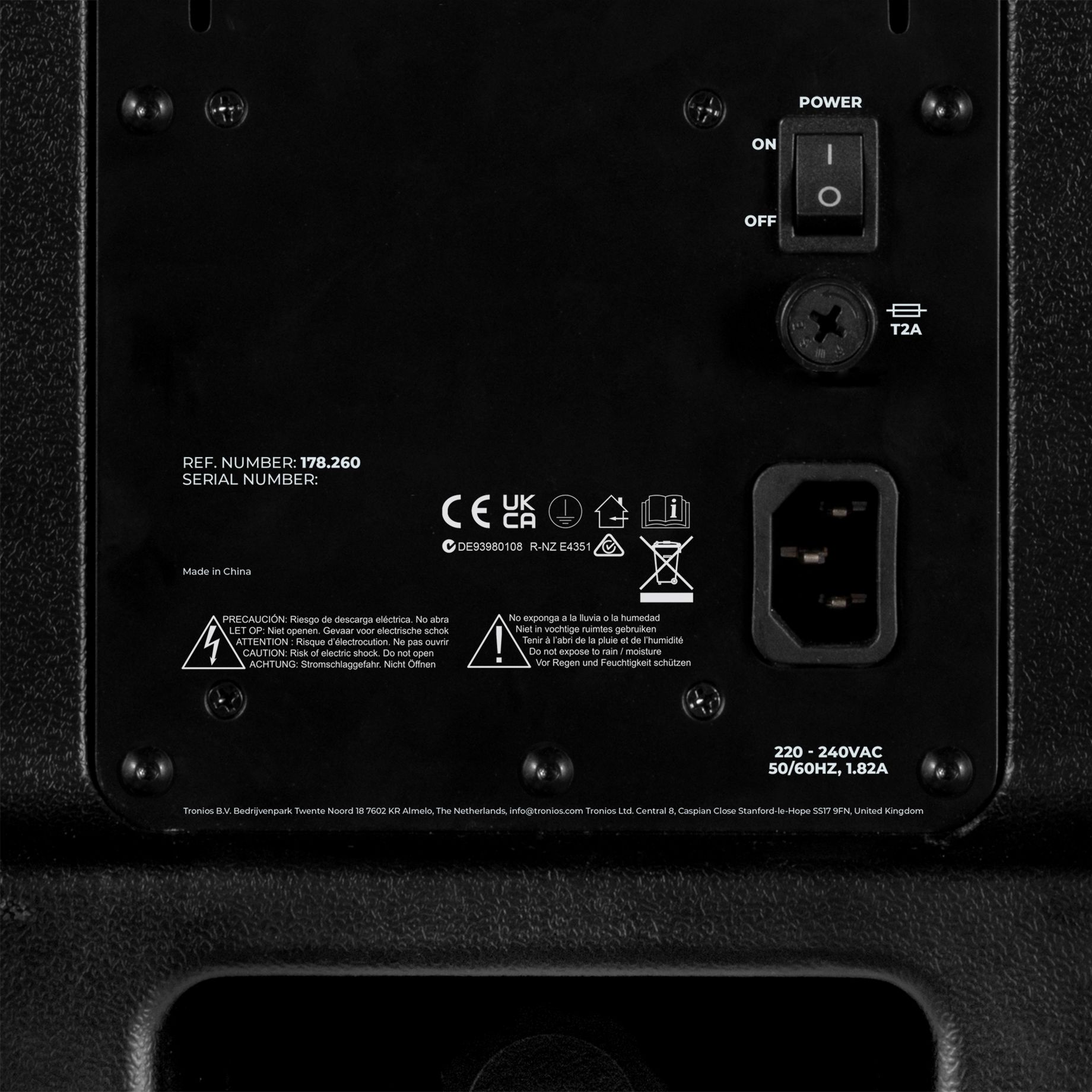 PD410A BI-Amplified Active Speaker 10" 800W