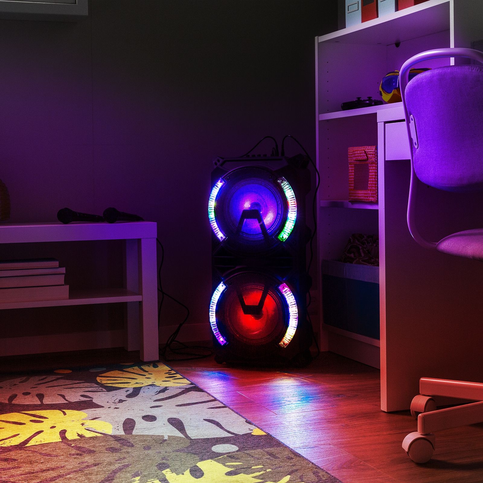 LIVE280 Karaoke Station 2x 8”