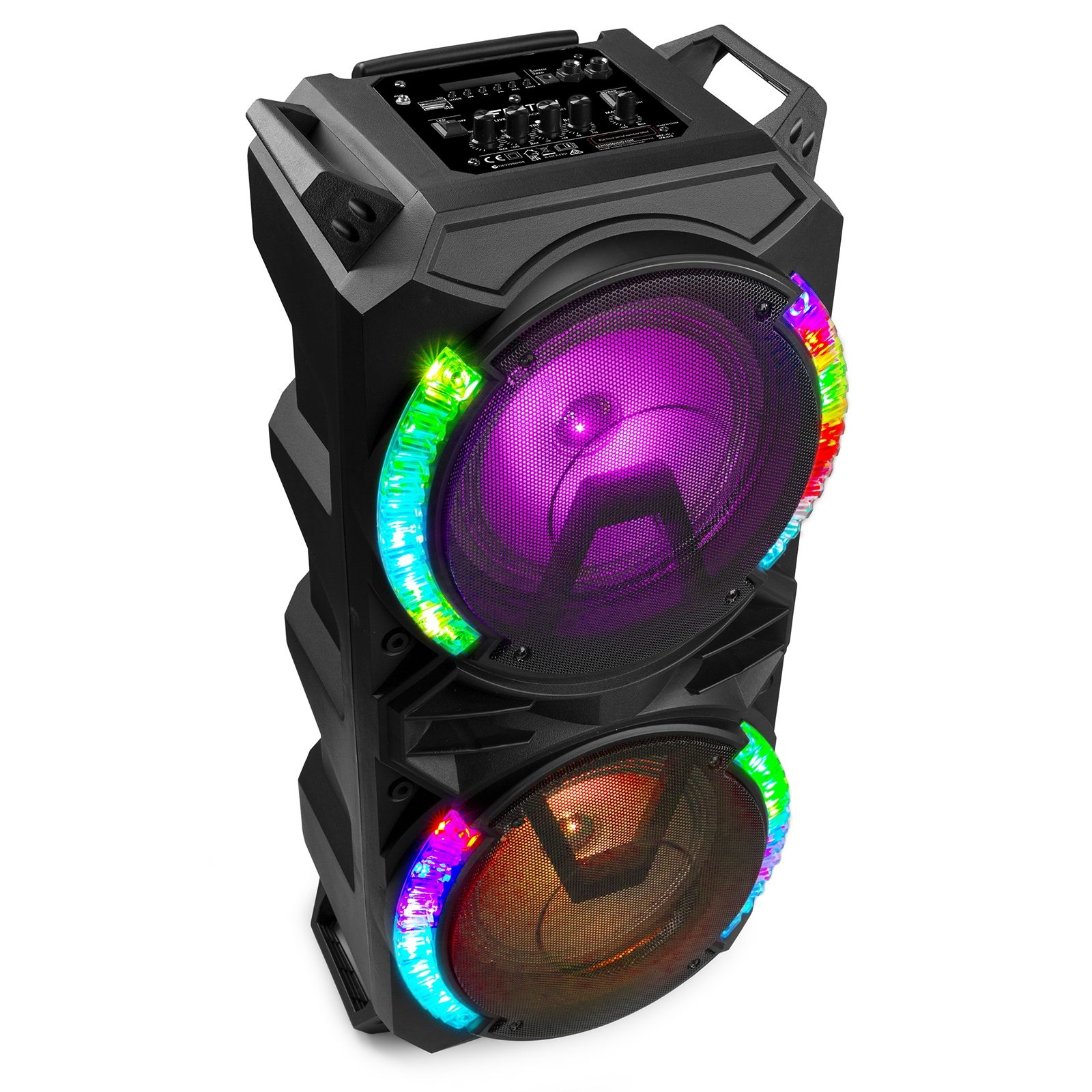 LIVE280 Karaoke Station 2x 8”