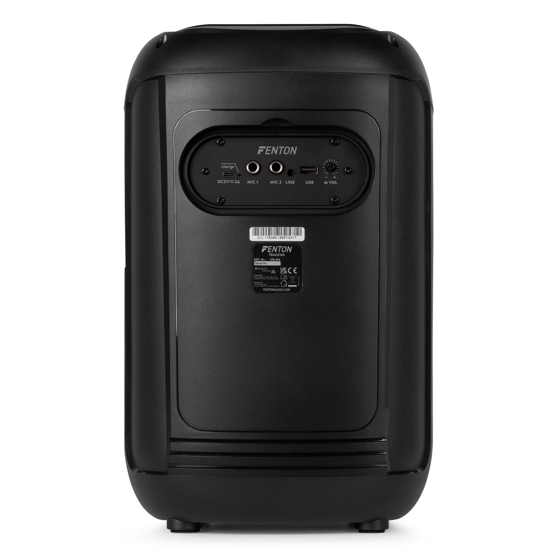 Track165 High-Power Party Speaker with LED