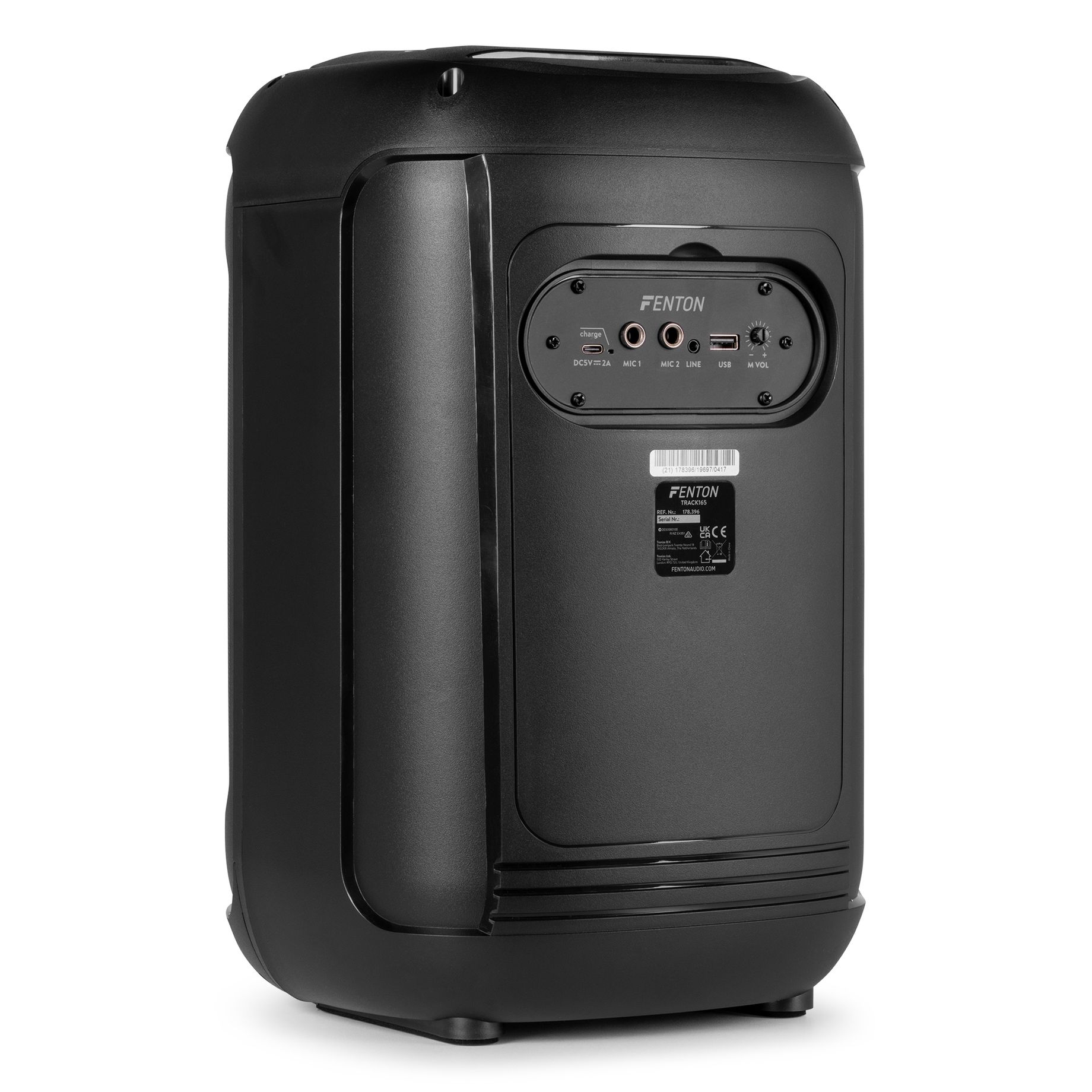 Track165 High-Power Party Speaker with LED