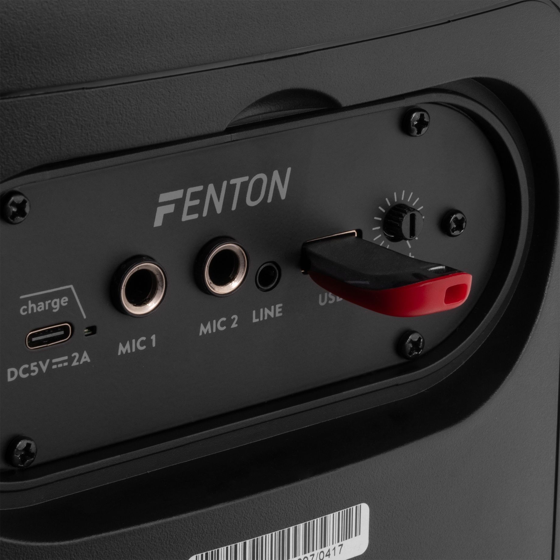Track165 High-Power Party Speaker with LED