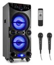 LIVE2104 Karaoke Station on Wheels 2x 10”