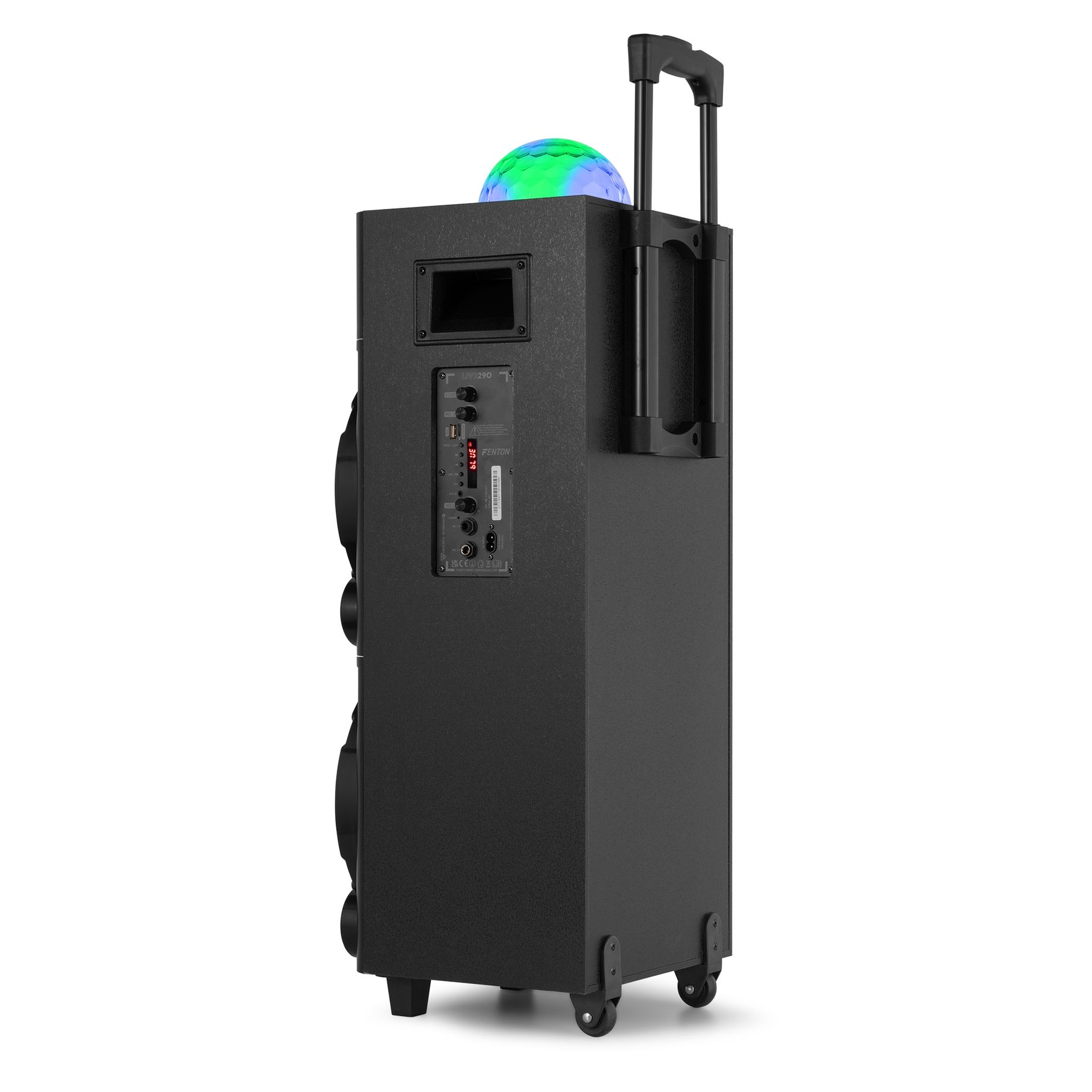 LIVE290 Karaoke Station with Light Show 2x 8”