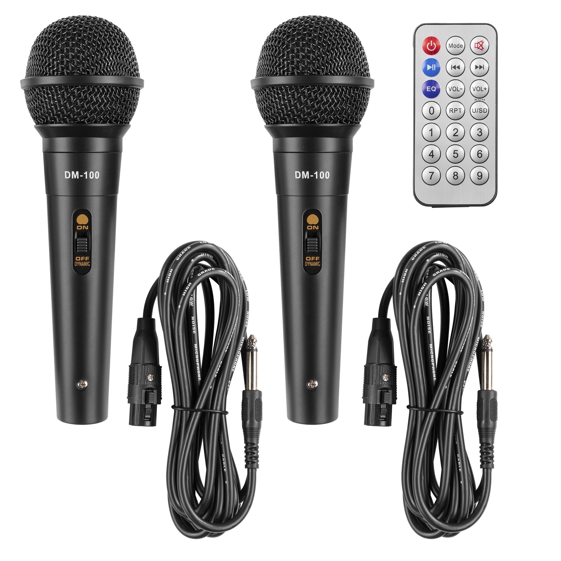 LIVE290 Karaoke Station with Light Show 2x 8”