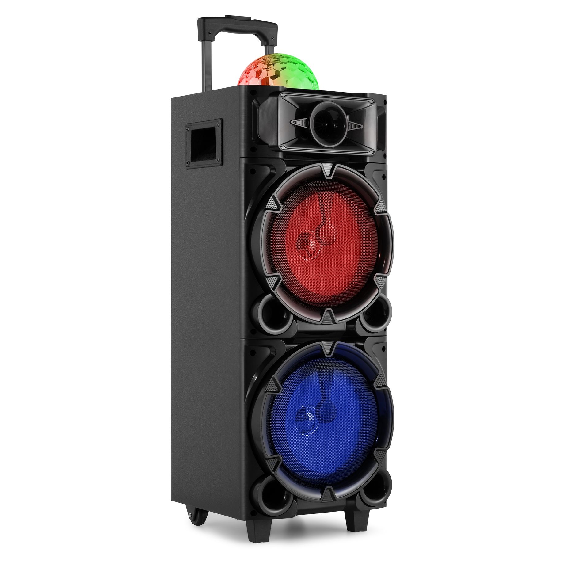 LIVE290 Karaoke Station with Light Show 2x 8”