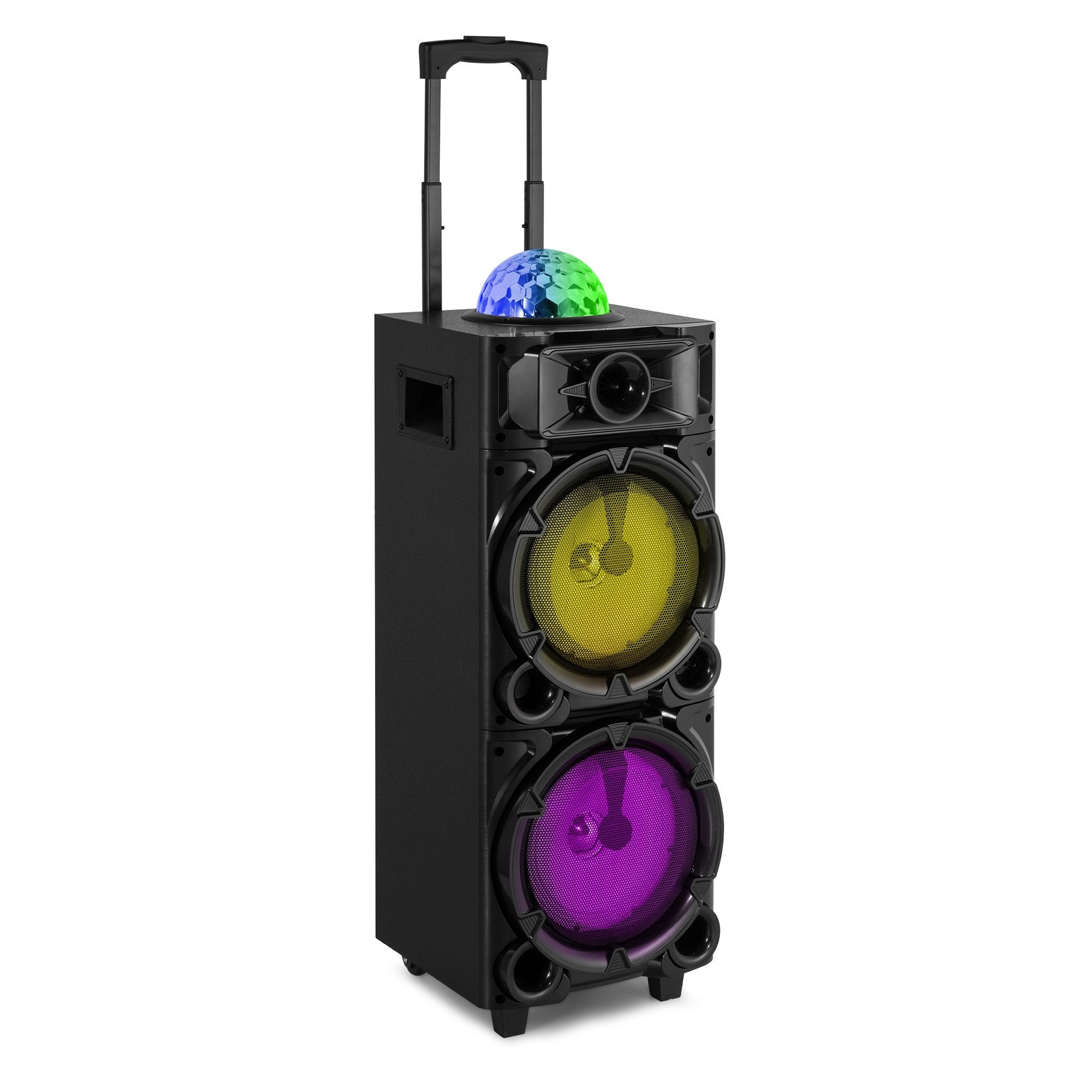 LIVE290 Karaoke Station with Light Show 2x 8”