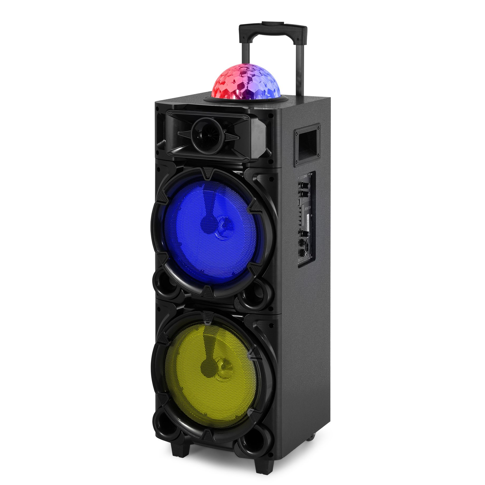 LIVE290 Karaoke Station with Light Show 2x 8”