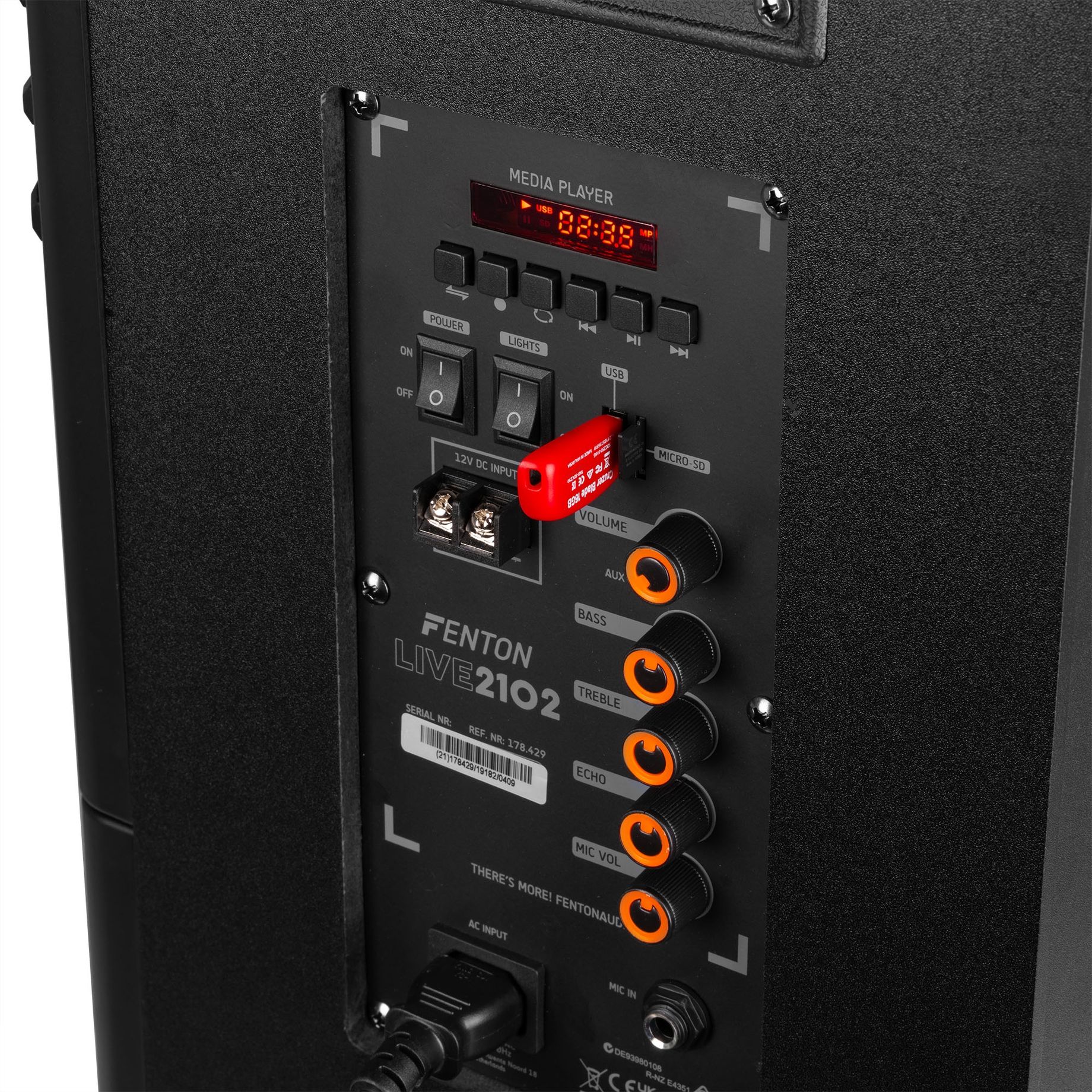 LIVE2102 Party Station 2x 10" 800W