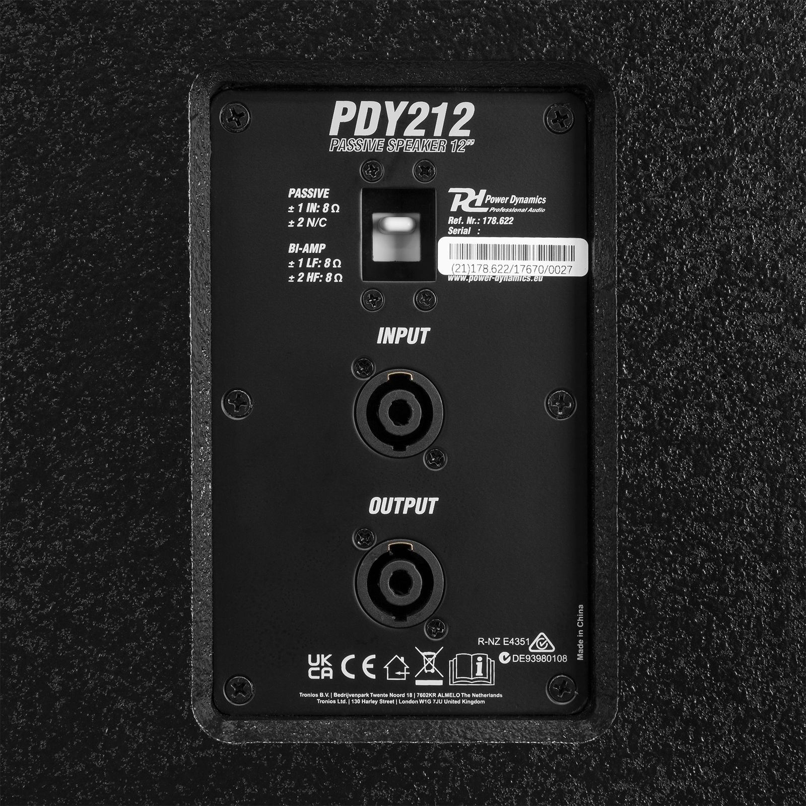 PDY212 Passive Speaker 12” 700W