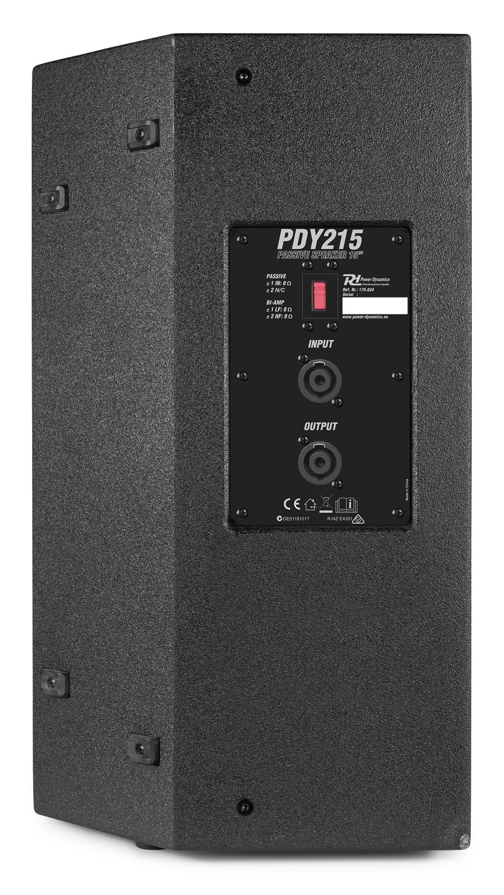 PDY215 Passive Speaker 15” 800W