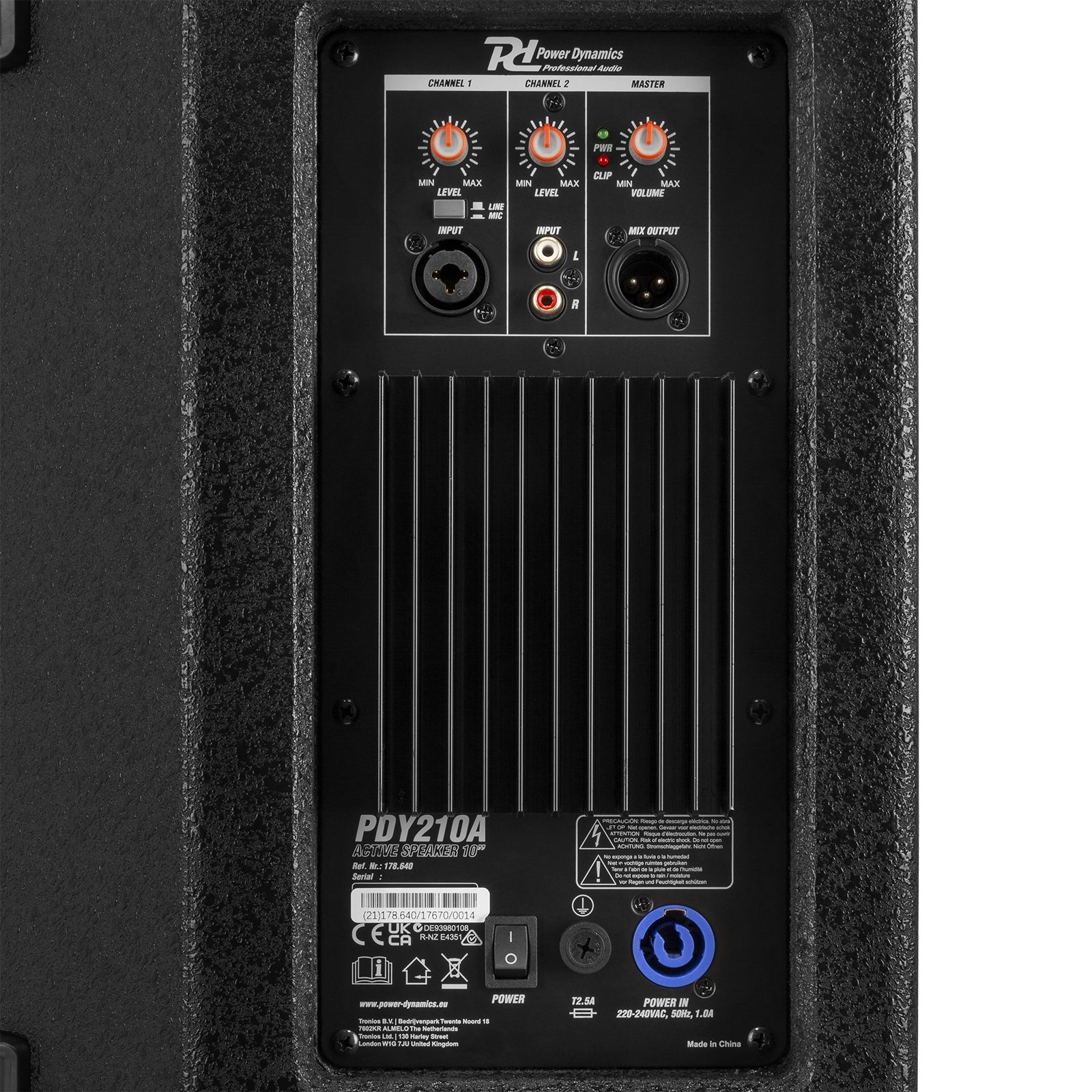 PDY210A Active Speaker 10” 400W