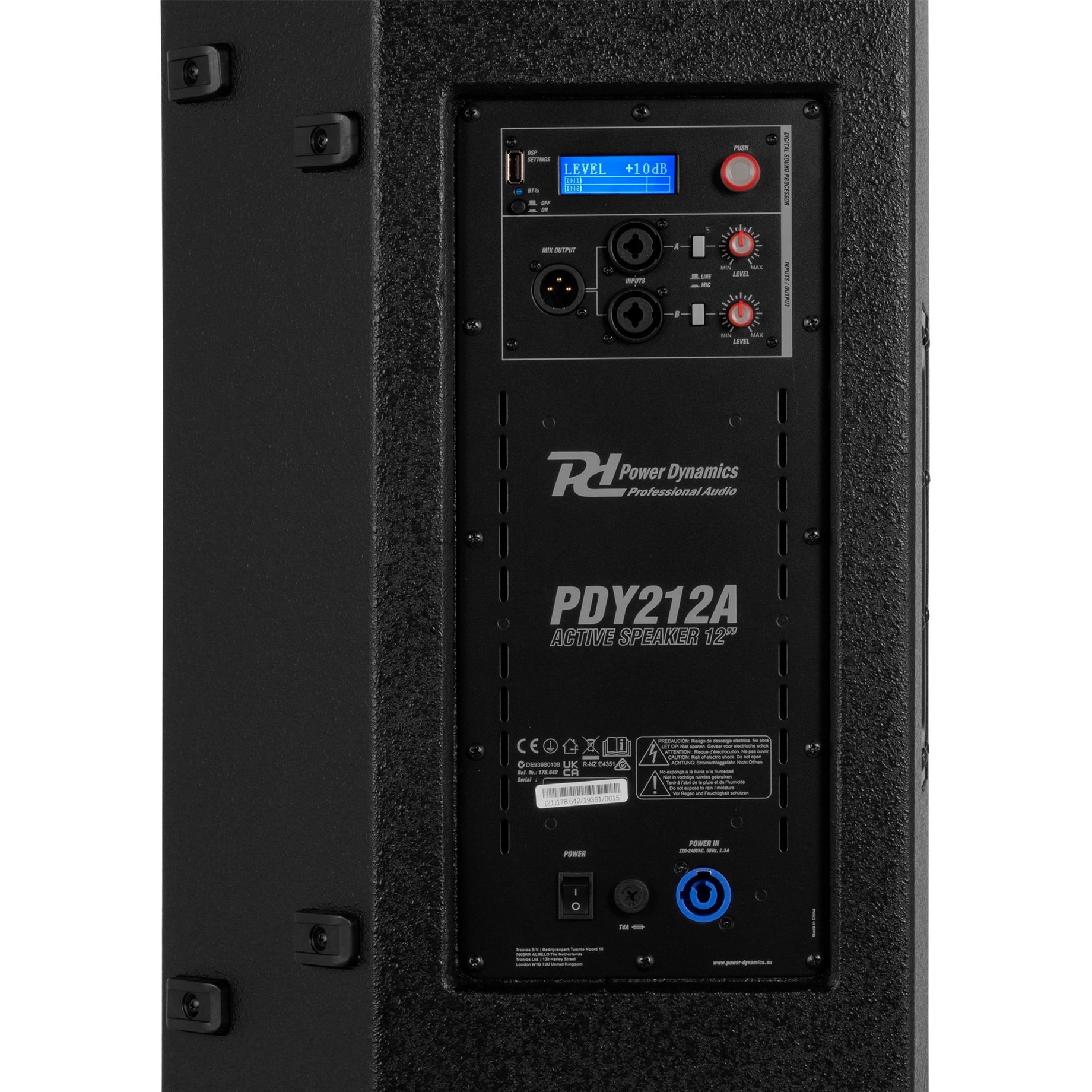 PDY212A Active Speaker 12” 700W DSP/BT