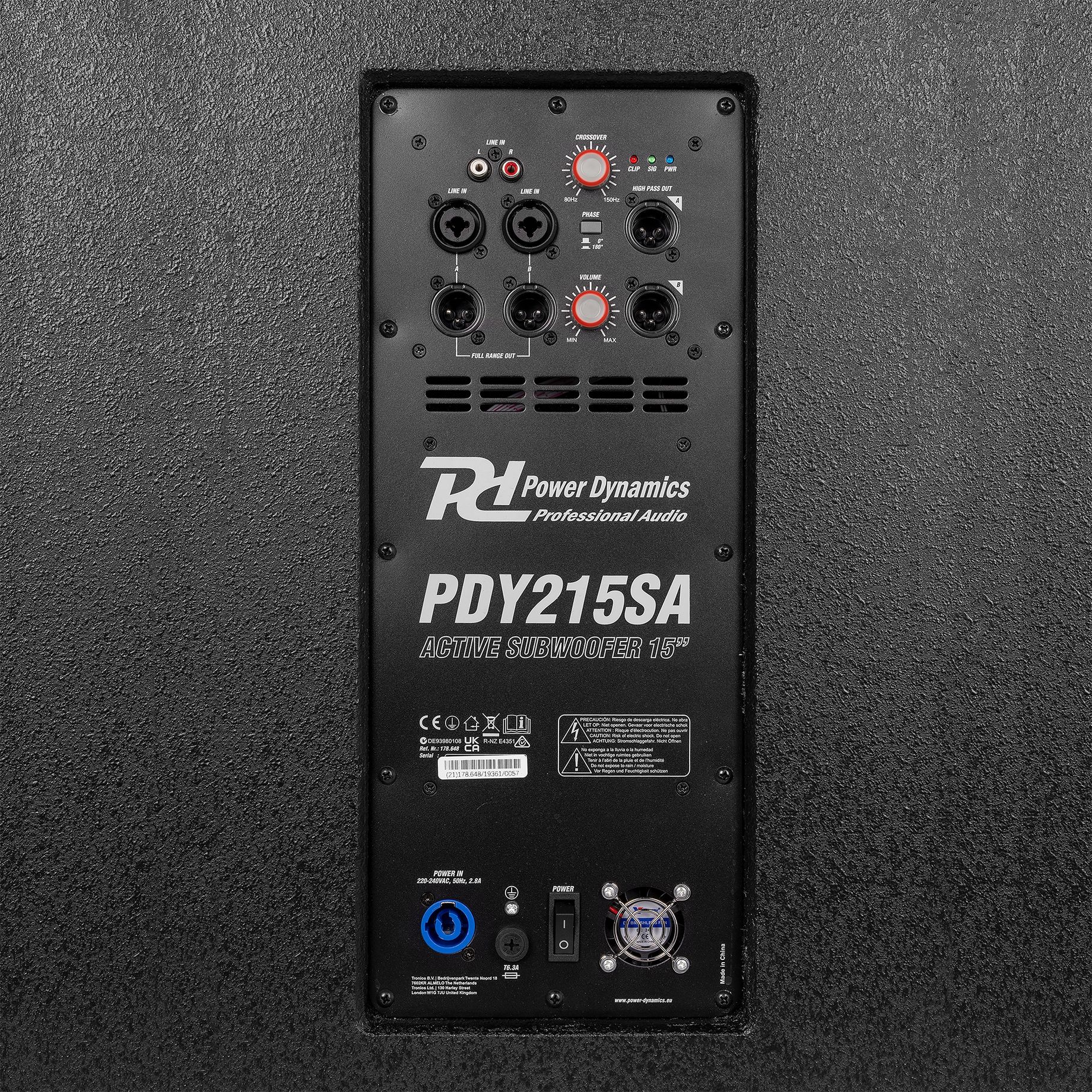 PDY215SA Active Subwoofer 900W