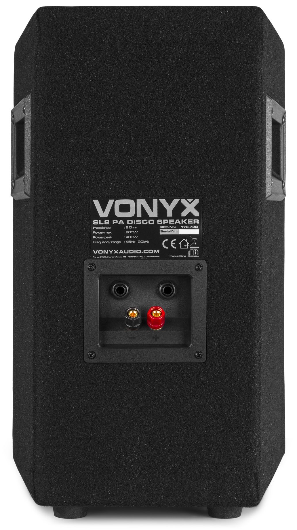 SL8 DJ/PA Cabinet Speaker 8” 400W