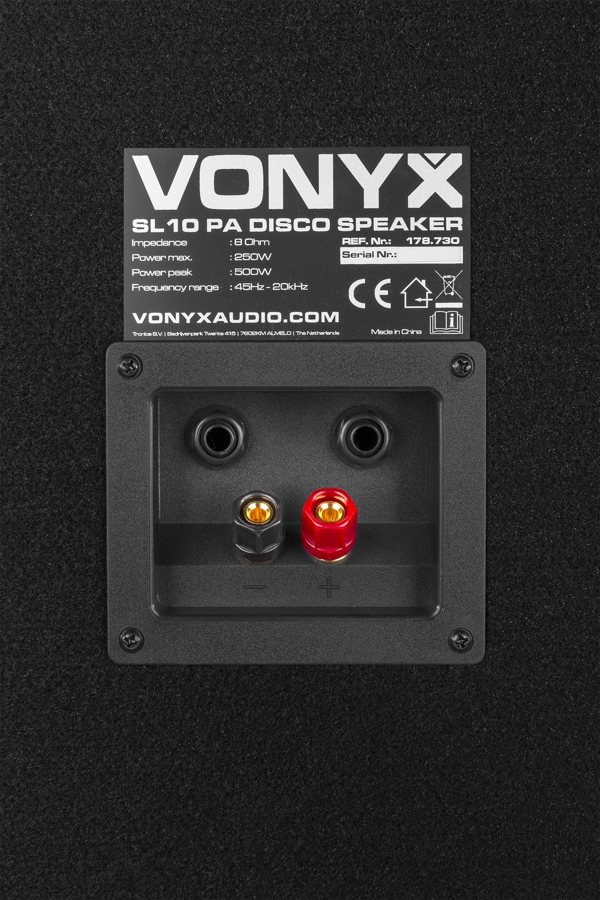 SL10 DJ/PA Cabinet Speaker 10” 500W