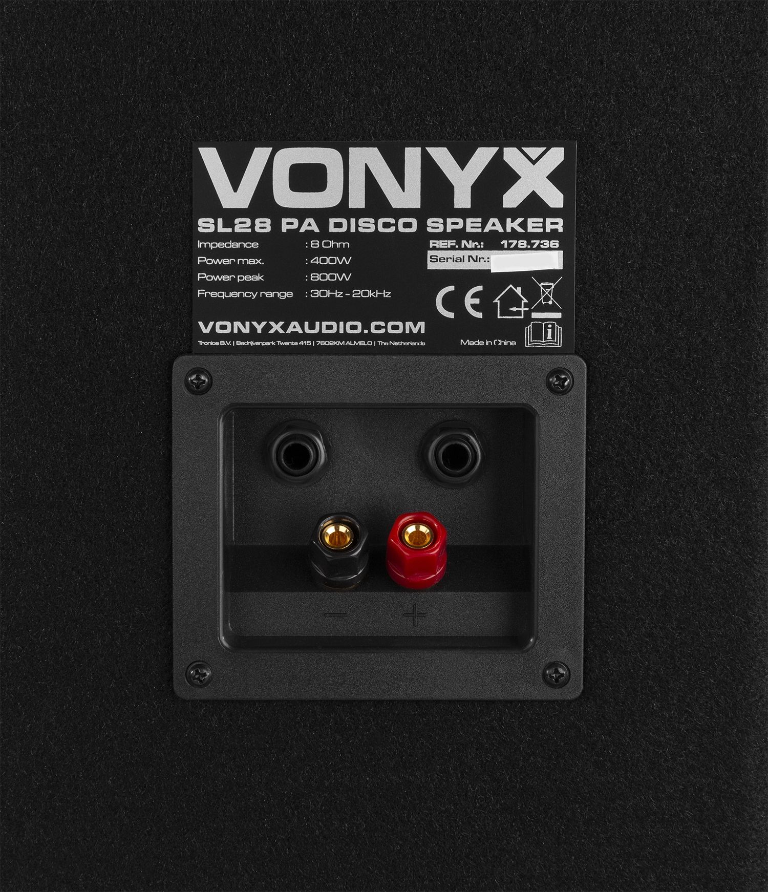 SL28 DJ/PA Cabinet Speaker 2x 8” 800W